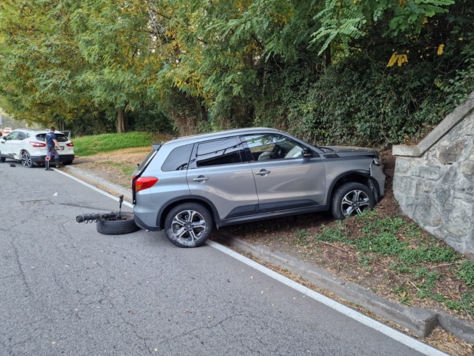 Incidente a Poggiridenti, tre feriti all’ospedale