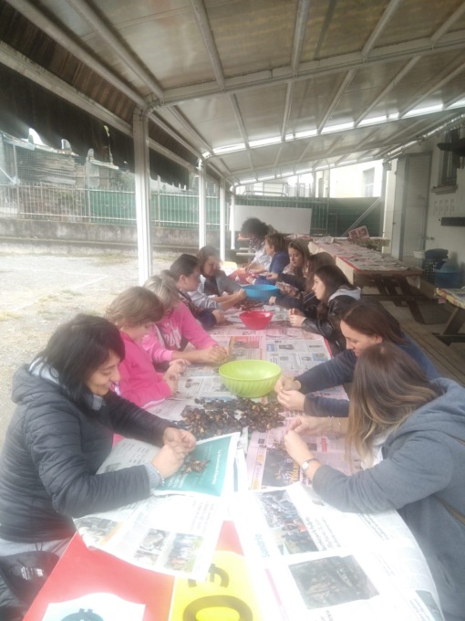 La castagnata in Oratorio è sempre super