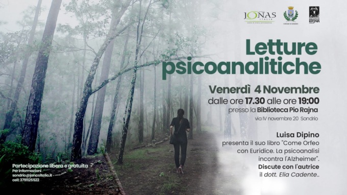 In biblioteca per parlare di “Psicoanalisi e Alzheimer”