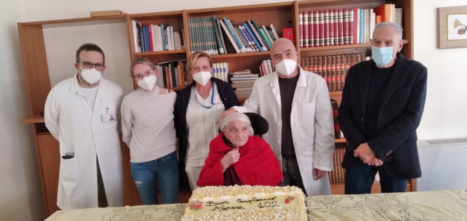 102 candeline per Agnese