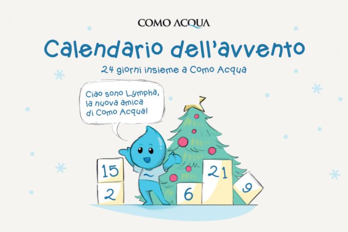 Como Acqua accompagna i bambini al Natale con il suo speciale calendario dell’avvento