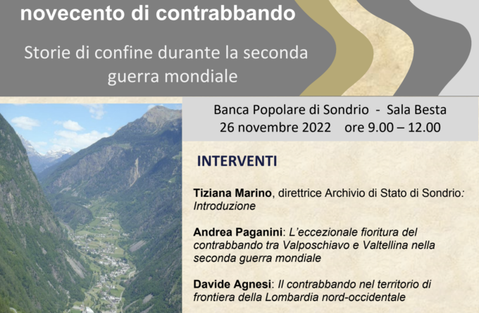 Convegno “Storie di confine durante la seconda guerra mondiale”