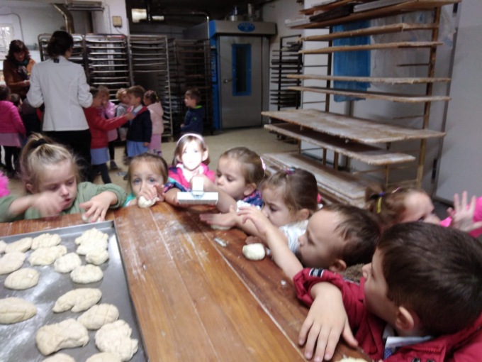 I bambini panettieri per un giorno