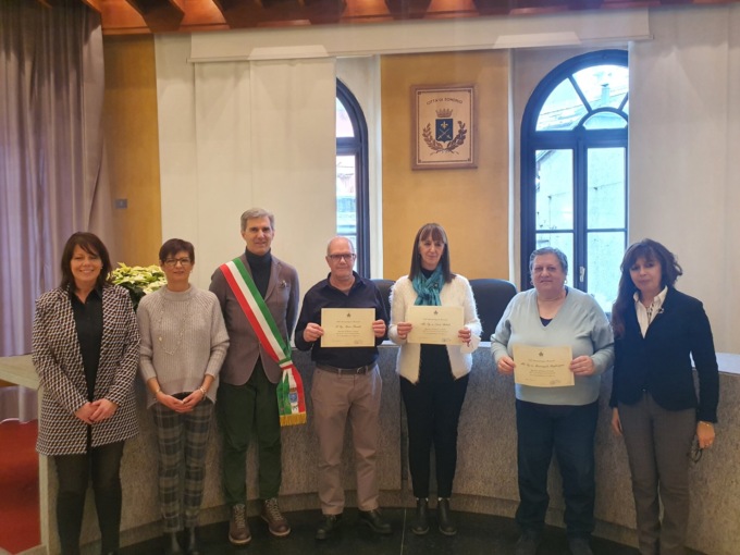 Il Comune ringrazia tre dipendenti che sono andati in pensione