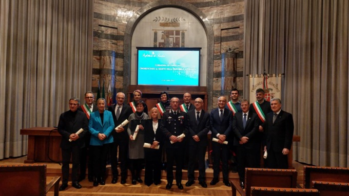 Cittadini meritevoli premiati a Sondrio