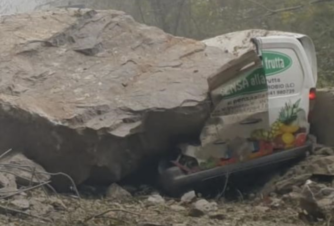 Terribile frana sulla superstrada Lecco-Ballabio