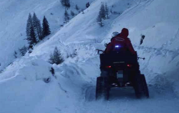 Scialpinista infortunato a Pescegallo, interviene il Soccorso Alpino