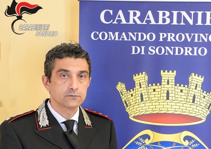Il capitano Antonicelli è il nuovo comandante della Compagnia di Chiavenna