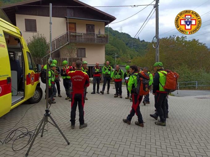 Grande impegno del CNSAS nella ricerca di persone disperse