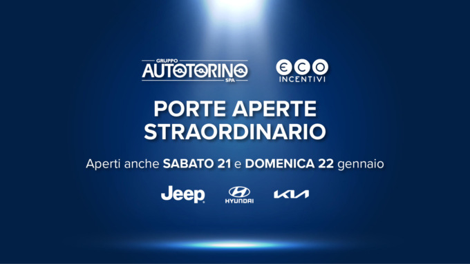 Ecobonus: da Autotorino speciale porte aperte domenica 22 gennaio