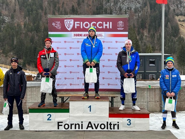Bronzo per Davide Cola agli italiani Giovani di biathlon