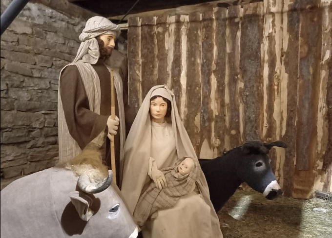 Il Natale con un’atmosfera magica a Villa di Chiavenna