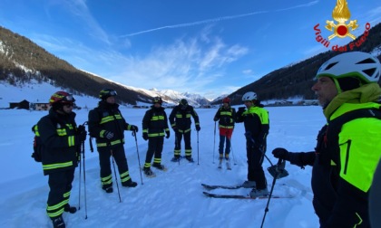 Livigno: primo corso neve e ghiaccio per i Vigili del Fuoco