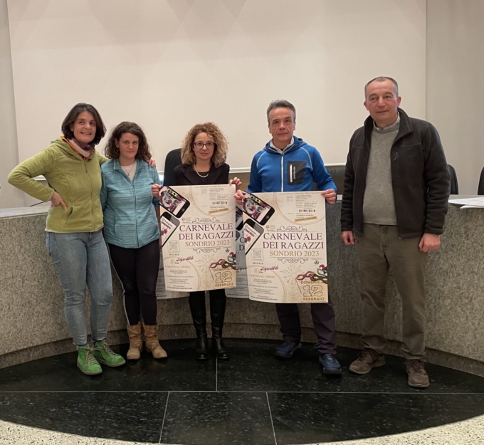 Oggi a Sondrio il Carnevale dei ragazzi