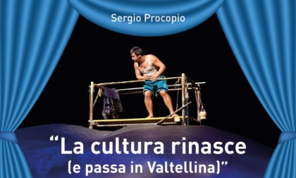 "La cultura rinasce e passa in Valtellina": Procopio porta a Sondrio lo spettacolo sul mare malato