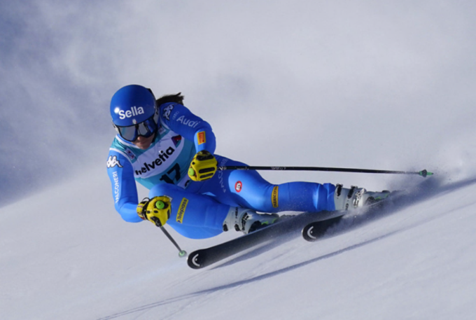 Delusione per l’Italia nella discesa di Meribel