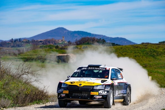 Marco Gianesini tredicesimo assoluto al rally della Val d’Orcia