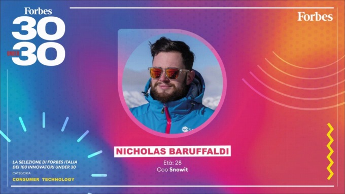 Il valtellinese Baruffaldi è uno dei “30 Under 30” di Forbes Italia
