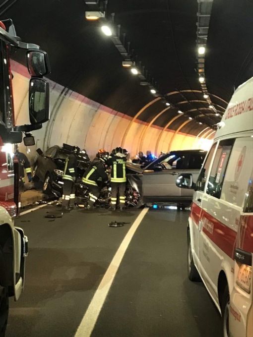 Grave incidente in galleria lungo la Statale 36
