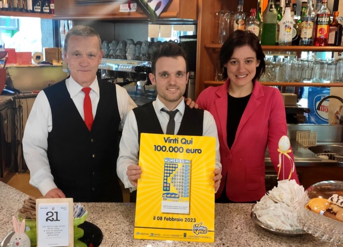 Gratta e vince 100 mila euro a Sondrio