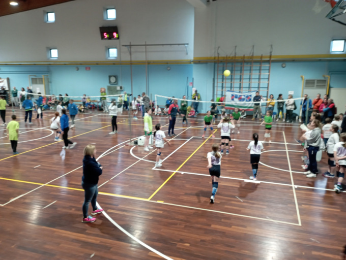 Dopo tre anni è tornata la festa del minivolley