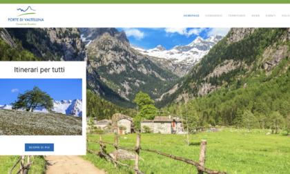 Nuovo sito web per il Consorzio Turistico Porte di Valtellina