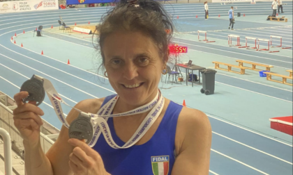 Due medaglie per Cinzia Zugnoni ai Campionati Mondiali master indoor