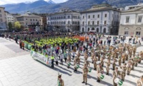La Valtellina in festa per gli alpini: foto e video delle celebrazioni a Sondrio