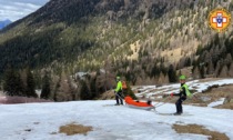 Infortunio in quota, escursionista recuperato dal Soccorso Alpino