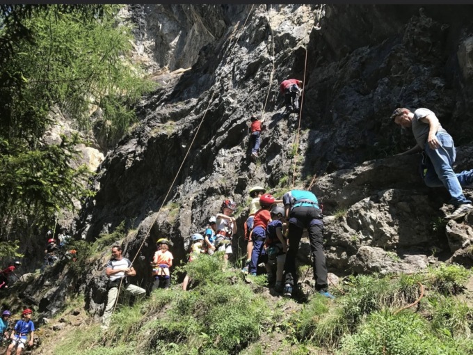 Corso arrampicata per i ragazzi con il Cai