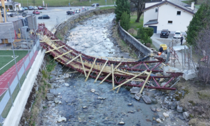 Crolla ponte a Poschiavo: quattro operai italiani sono rimasti feriti