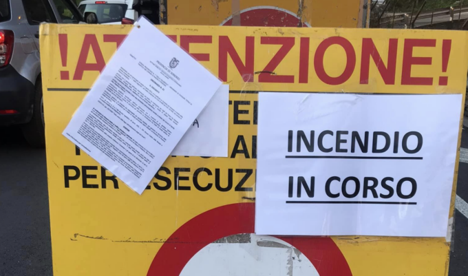 Continua a bruciare l’incendio tra Pedesina e Rasura