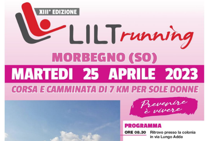 Conto alla rovescia per la 13° edizione di LILT Running