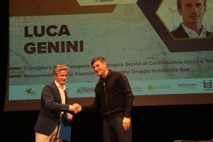 Applausi per Javier Zanetti a Sondrio