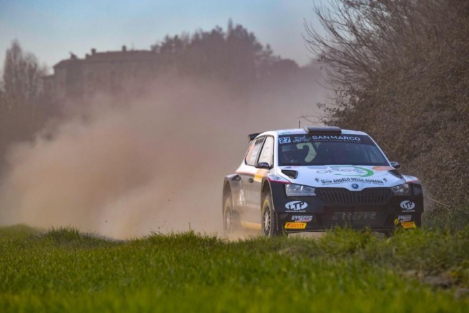 Marco Gianesini al Rally Adriatico