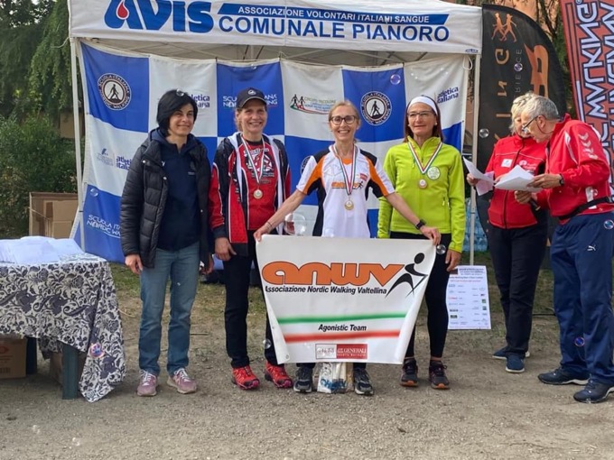 Esordio stagionale con grandi risultati per la squadra tiranese di Nordic Walking