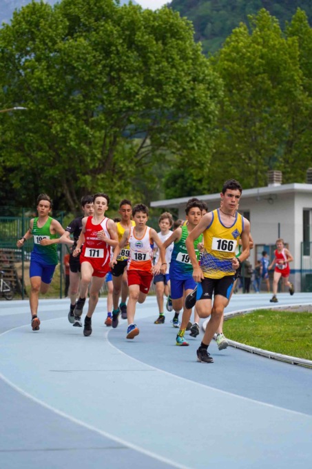 Il meglio della gioventù atletica in pista a Chiavenna