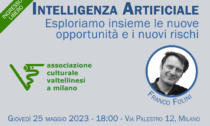 Opportunità e rischi della nuova intelligenza artificiale, se ne parla con Associazione Culturale Valtellinesi a Milano