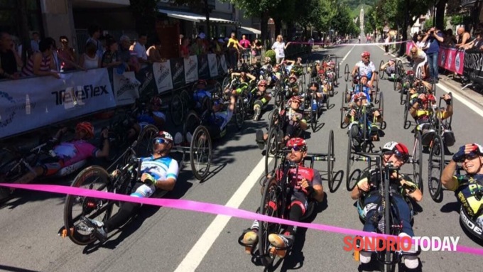Tirano aspetta il Giro d’Italia Handbike