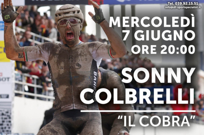 Sonny Colbrelli ospite da Bicimania a Legnano 