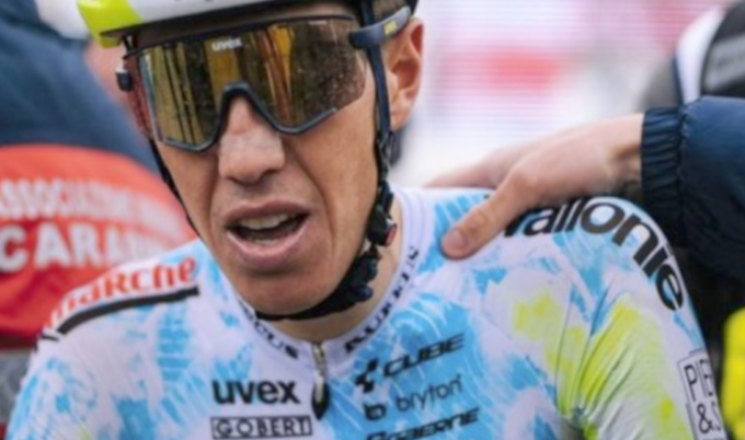 Giro d’Italia: il colichese Petilli si ritira