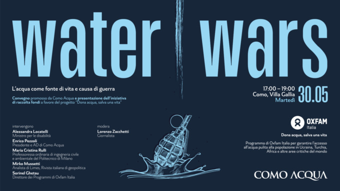 WATER WARS – L’acqua come fonte di vita e causa di guerra