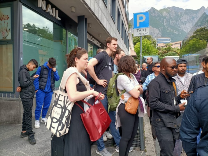 Frana sulla ferrovia: il piano di emergenza per i trasporti funziona