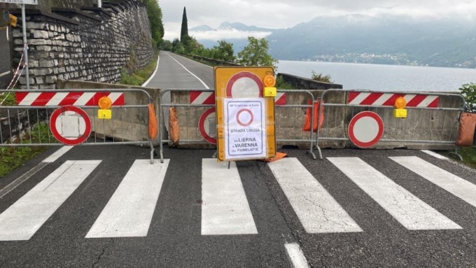 Frana di Fiumelatte: nessuna data di riapertura per la Provinciale, e se si blocca anche la Statale 36?