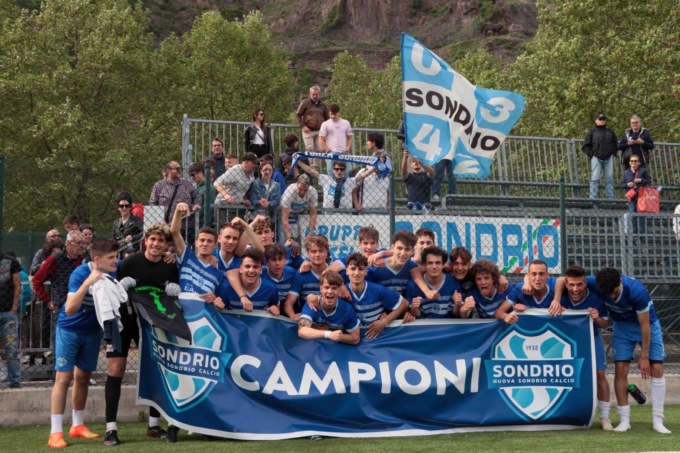 Nuova Sondrio, gli Juniores sono campioni regionali