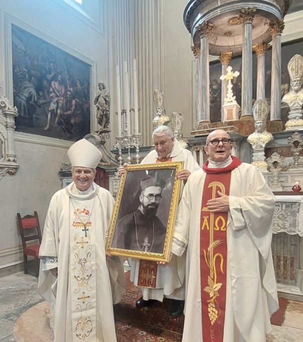 La comunità ha ricordato il vescovo Patroni