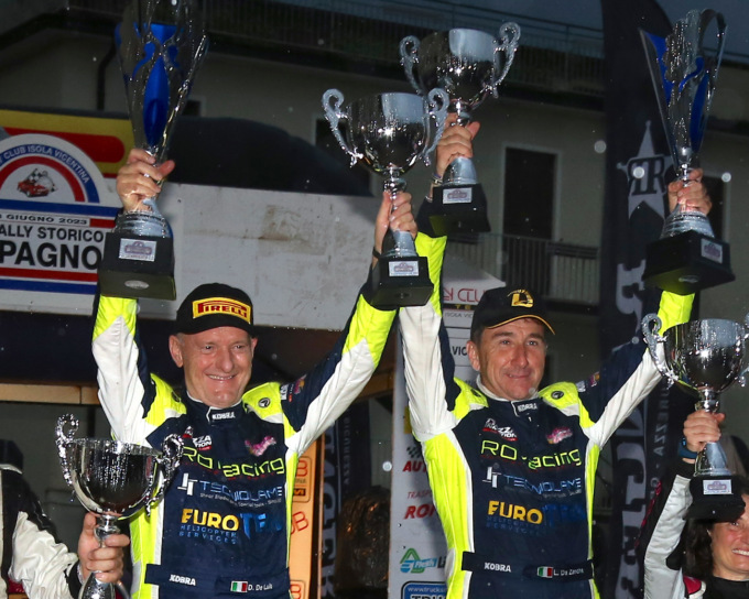 Da Zanche firma il pokerissimo al Rally Campagnolo su Porsche
