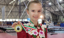 Karolina Galli campionessa italiana di ginnastica aerea