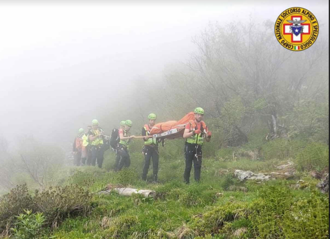 Infortunio in Val Lesina: 59enne recuperato dal Soccorso Alpino