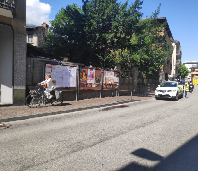 Pedone investito a Morbegno: è grave